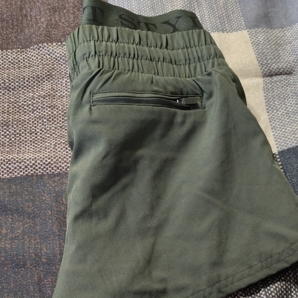 Grunt Style Women's Olive Green Shorts - Picture 6 of 8